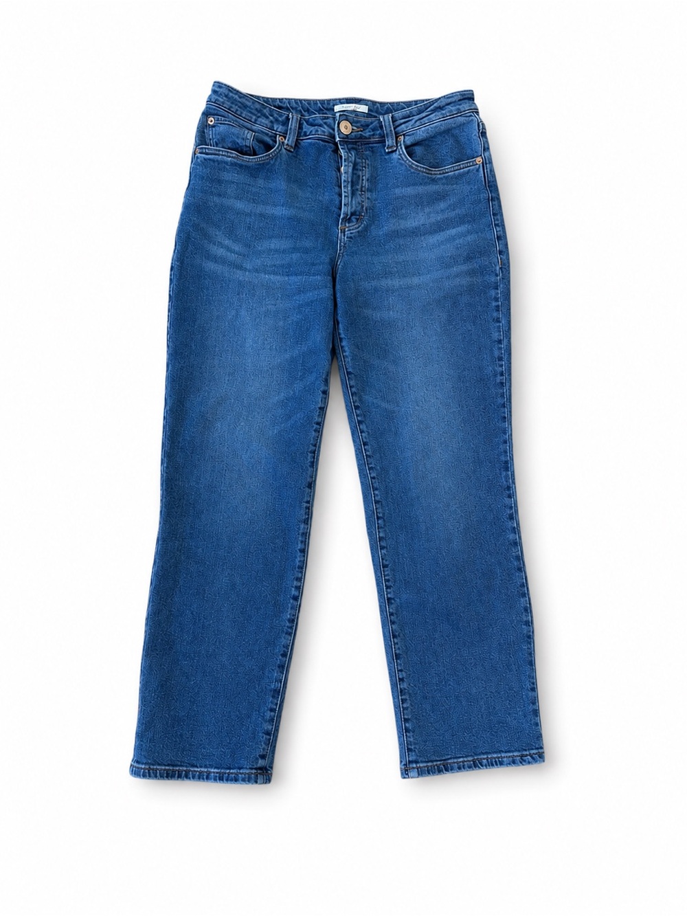 STS Blue Cameron Ultra High Rise Button Fly Straight Leg Jeans Size 29 Blue